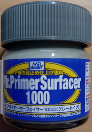 Mr.Hobby Mr.PrimerSurfacer 1000 “Grain #1000 Filler/Primer” – “Succo/Primer Grana #1000”