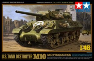 USA "United States Army" GM M10 tank destroyer 3inch GMC Self-propelled anti-tank gun