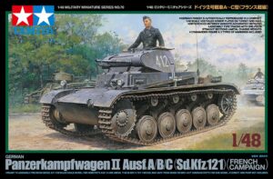 Wehrmacht-HEER Krupp/MAN/Henschel Panzerkampfwagen II Sd.Kfz.121 Ausf.A/B/C “French Campaign” Light tank