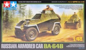 Russian Soviet Army "Red Army" GAZ BA-64B Armoured 4X4 scout car