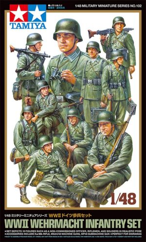 Wehrmacht-HEER WWII Infantry troops set
