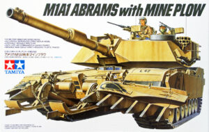 USA “United States Army” Chrysler Defence M1A1 Abrams + Mine Plow MBT Main Battle Tank