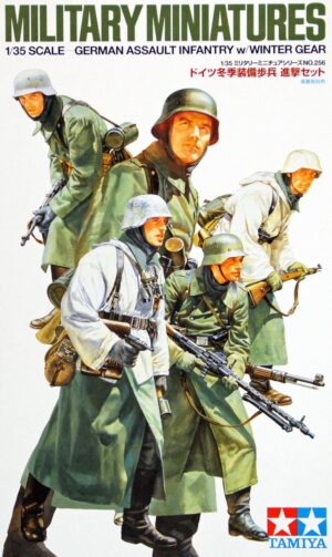 Wehrmacht-HEER WWII Assault infantry troops in winter gear