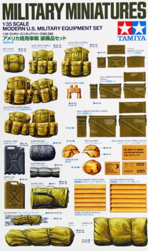 USA "United States Army" Military modern equipment set