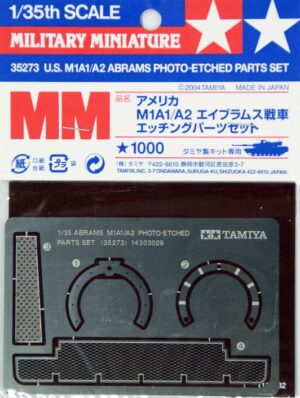 Tamiya Photo-Etched parts for Chrysler Defence M1A1/A2 Abrams 1:35 #TA35271