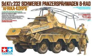 Wehrmacht-HEER "DAK Deutsches Afrika Korps" Bussing/Deutsche Werke Sd.Kfz. 232 "Schwerer Panzerspähwagen 8-rad" Heavy 8x8 AWS Armoured car