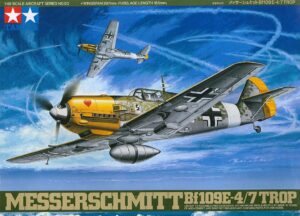 RLM “Luftwaffe” BFW Messerschmitt Bf 109E-4/7 TROP Fighter aircraft