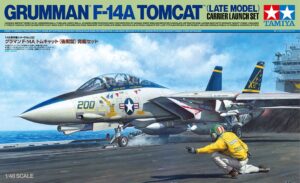 USN “United States Navy” Grumman F-14A TOMCAT "Late Model - Carrier launch set"  Carrier-based air superiority AW interceptor multirole fighter jet aircraf