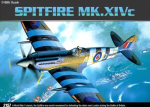 RAF “Royal Air Force” SAW Supermarine SPITFIRE Mk.XIVc Interceptor fighter aircraft