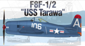 USN-USMC "United States Navy-Marine Corps" Grumman F8F-1/2 Bearcat "USS Tarawa" Fighter aircraft