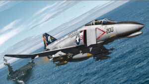 USN “United States Navy” McDonnell-Douglas F-4N PHANTOM II “VMFA-531 Gray Ghosts” Supersonic AWLR multi-role jet aircraft