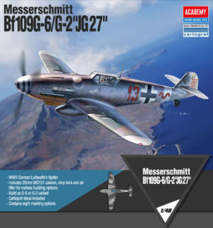 RLM “Luftwaffe” BFW Messerschmitt Bf 109G-6/G-2 "Jagdgeschwader 27 Afrika" Fighter aircraft