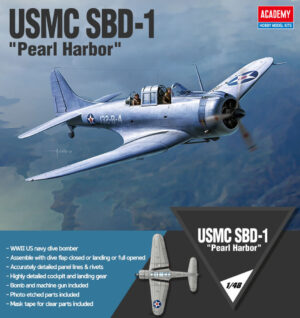 USMC “United States Marine Corps” DA Douglas SBD-1 Dauntless “Pearl Harbor” Dive bomber/Scout aircraft