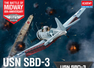 USN “United States Navy” DA Douglas SBD-3 Dauntless “Battle of Midway 80th Anniversary” Dive bomber/Scout aircraft