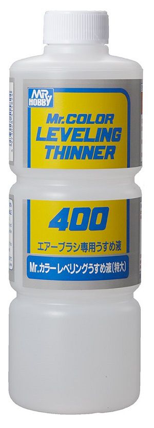 Mr.Hobby Mr. Color "LEVELING thinner 400ml ONLY for Mr. Color paints" - "Diluente RITARDANTE 400ml SOLO per vernici Mr. Color"