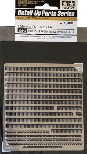 Tamiya Photo-Etched warship handrail SET A "for 1:350 ships"