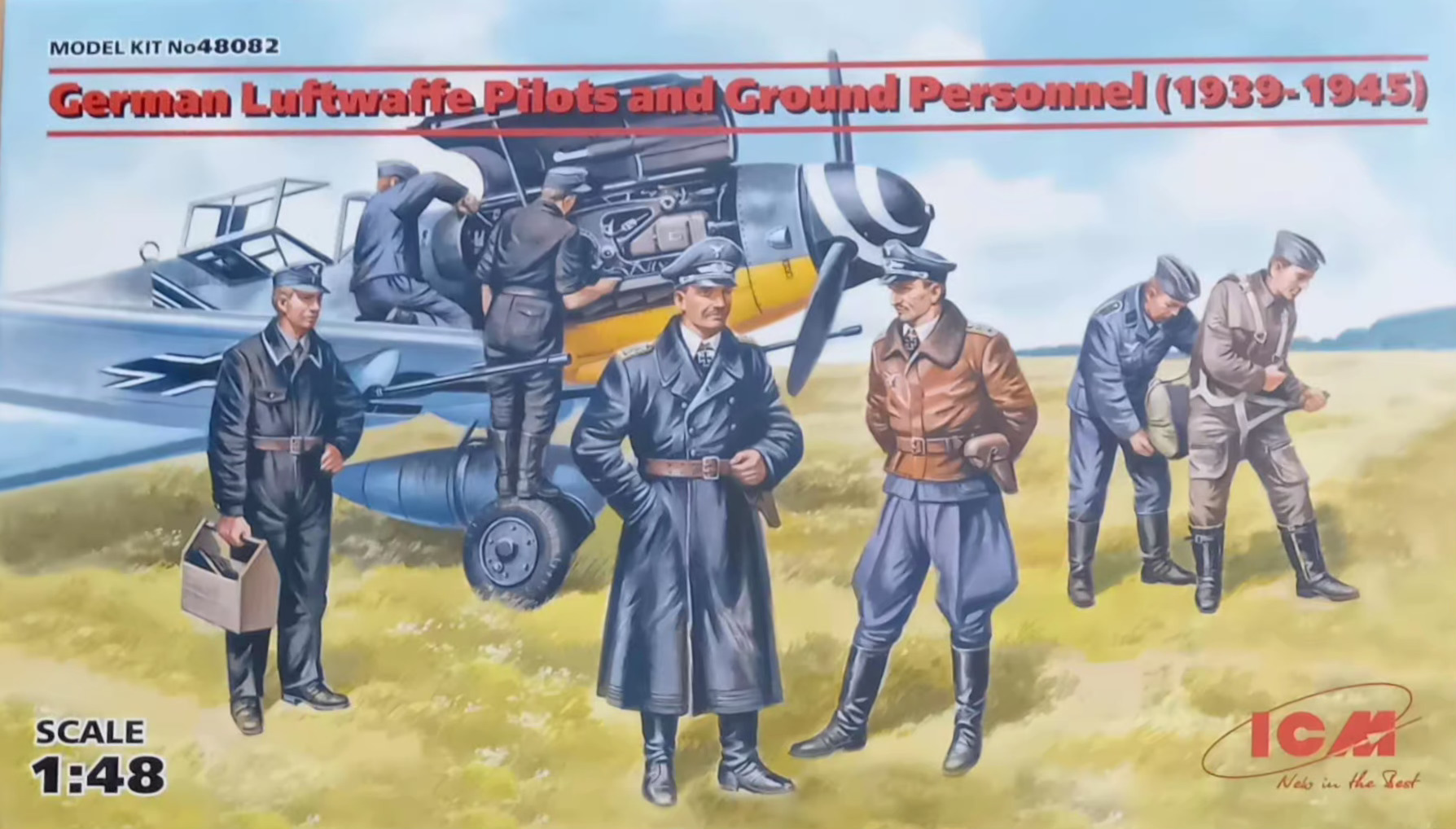 RLM "Luftwaffe" WWII Pilots and ground personnel set 1939-1945