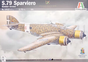 RA "Regia Aeronautica" Savoia-Marchetti SM.79 Sparviero "Gobbo Maledetto" Torpedo bomber/Medium bomber aircraft