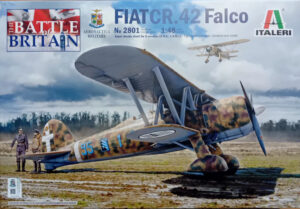 RA “Regia Aeronautica” Fiat Aviazione CR.42 “FALCO” "Battle of Britain 80th anniversary" Sesquiplane assault fighter aircraft