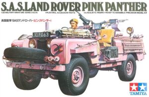 BA SAS "British Army - Special Air Service" Land Rover Defender 109 "Pink Panther"  Reconaissance armed 4x4 light utility vehicle