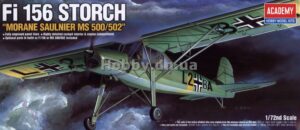 RLM “Luftwaffe” Fieseler Fi156C “STORCH” STOL liaison aircraft - Optional parts for AdA "Armèe de L'Air" Morane-Saulnier MS500/502