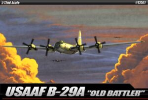 USAAF "United States Army Air Force" Boeing B-29A Superfortress "Old Battler" Heavy/Strategic bomber aircraft