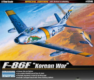 USAF “United States Air Force” NAA North American F-86F “The Huff - Korean War Special Edition” Fighter jet aircraft