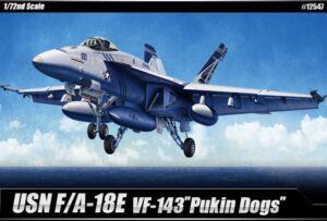 USN “United States Navy” Boeing – McDonnell-Douglas F/A-18E SUPER HORNET "VF-143 Pukin Dogs" Carrier-based multirole jet fighter aircraft