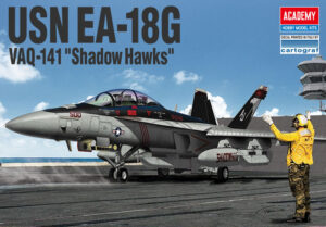 USN "United States Navy" Boeing EA-18G Growler "VAQ-141 Shadowhawks"  Carrier-based Electronic warfare fighter jet aircraft