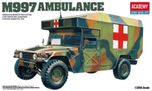 USA “United States Army” AM General “Humvee” "M997 Military Ambulance"  Armored 4×4 off-road ambulance vehicle