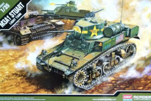 USA “United States Army” ACFC M3A1 Stuart  Light tank