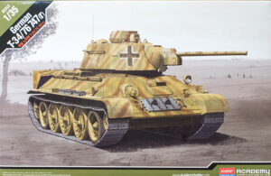 Wehrmacht-HEER KhMDB T-34/76 "747(r) Germans tank designation - Prisoner of war"  Medium Tank