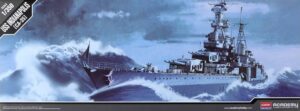 USN “United States Navy” NY shipbuilding Corporation – CA/CL-35 USS Indianapolis heavy cruiser – “Portland class”