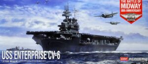 USN “United States Navy” Newport News shipbuildings – CV-6 USS Enterprise aircraft carrier – “Yorktown class” "The Battle of Midway 80th anniversary box"