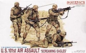 USA "United States Army"  101st Airborne Division (Air Assault) "Screaming Eagles" Elite infantry troops