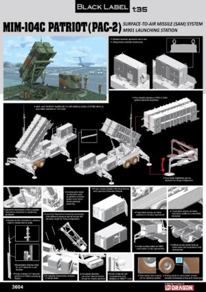 USA "United States Army" Raytheon/Boeing/Lockheed Martin MIM-104 Patriot + Pac-2 Mobile surface-to-air missile/anti-ballistic missile system