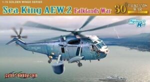 RN "Royal Navy" Sikorsky Aircraft/Westland Helicopters AEW.2 Sea King "Falklands War 30th anniversary"  Airborne early warning and control utility helicopter  "Golden Wing Series"