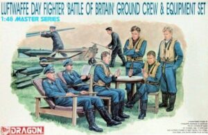 RLM "Luftwaffe" WWII Day fighting ground crew + equipments "Battle of Britain" set