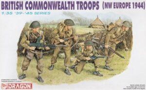 BA "British Army" WWII Commonwealth "North-West europe 1944" infantry troops