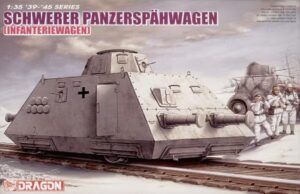 Wehrmacht-HEER Steyr-Puch AG K2670 "Schwerer Panzerspahwagen Infanteriewagen" Armoured draisine