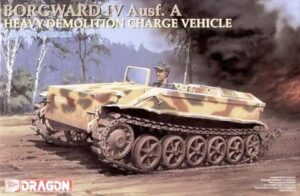 Wehrmacht-HEER Borgward IV Ausf. A Sd.Kfz. 301 Remote-controlled tracked charged demolition vehicle