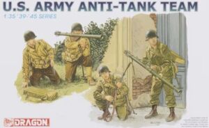 USA "United States Army" WWII Anti-tank team troops