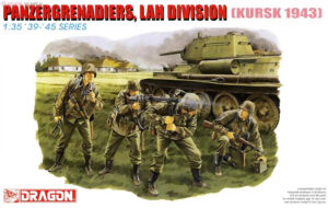 OKW-Waffen SS WWII "1st SS Panzer-LAH division – Kursk 1943” Panzer grenadiers troops