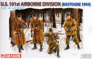 USA “United States Army” WWII 101st Airborne Division (Air Assault) “Bastogne 1944” Light infantry troops