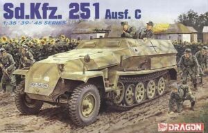 Wehrmacht-HEER Hanomag Sd.Kfz. 251 Ausf.C Half-tracked armoured personnel carrier