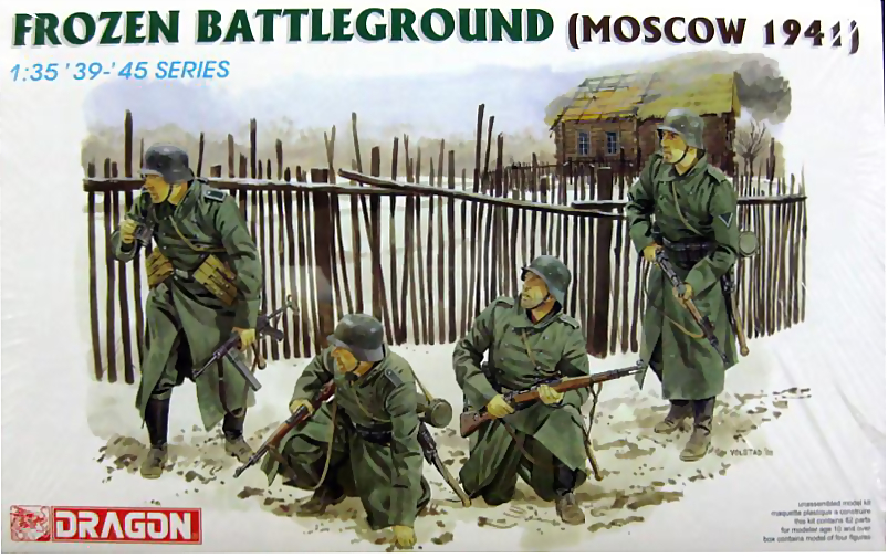 Wehrmacht-HEER WWII “Frozen ground Moscow 1941” Infantry troops set