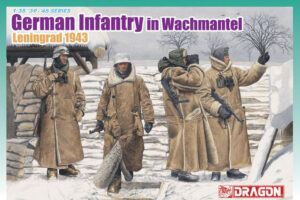 Wehrmacht-HEER WWII "Winter - Leningrad 1943" Wachmantel infantry troops set