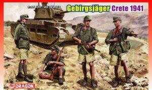 Wehrmacht-Heer/OKW-Waffen SS WWII "Gebirgsjäger - Crete 1941" Light infantry mountain warfare troops set