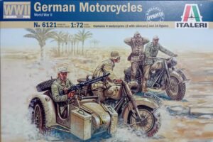 Wehrmacht-HEER "DAK" BMW R75 Off-Road motorcycle + motorcycle sidecar