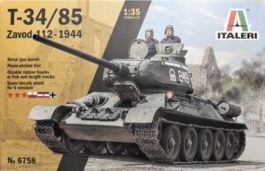 Russian Soviet Army “Red Army” KhMDB T-34/85 “Zavod-Factory N° 112 Model 1944” Medium Tank